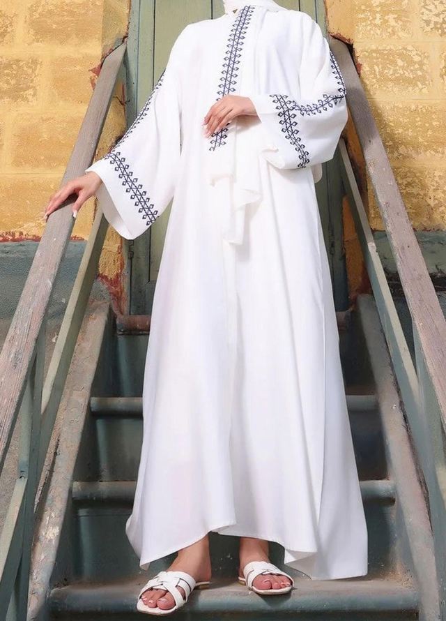 The Great Master (TGM)  Nida Front Open Style Abaya Deewan-e-Khas