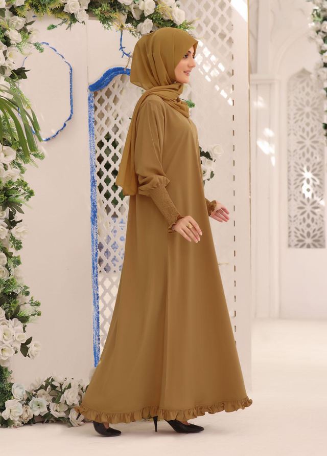 The Great Master (TGM)  wool Front Closed Style Abaya Marwa
