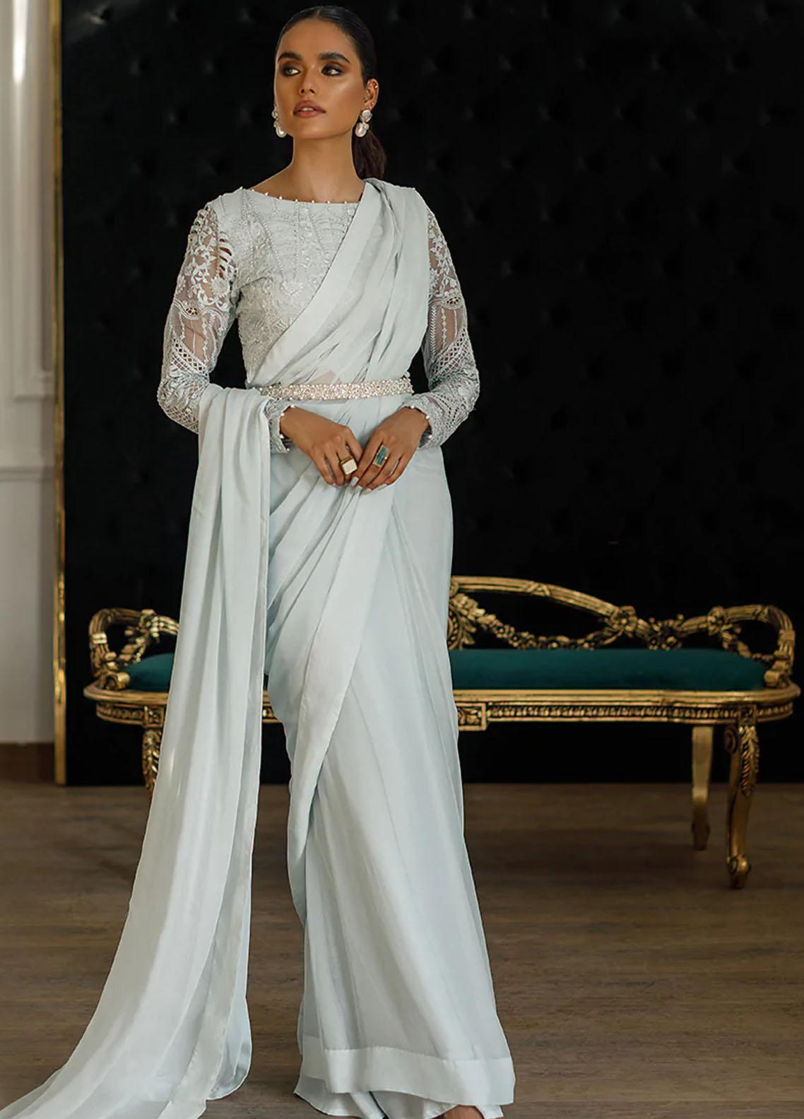 Threads & Motifs Luxury Pret Organza Saree THM22F 7941.2