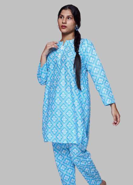 Uzul Trends Pret  Cotton 2 Piece Suit UT Serein