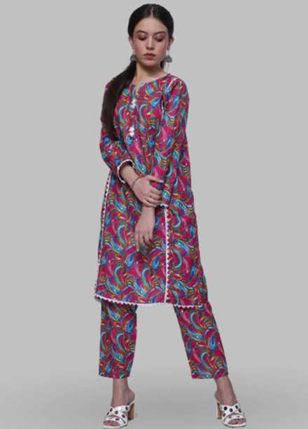 Uzul Trends Pret  Cotton 2 Piece Suit UT Phospenes