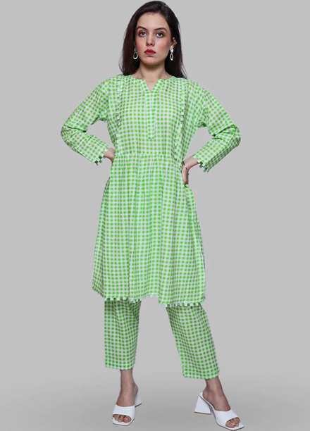 Uzul Trends Pret  Cotton 2 Piece Suit UT Orphic