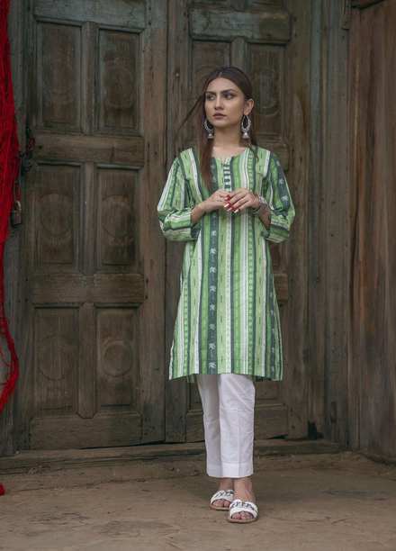 Waniya Lawn Printed 2 Piece Suit for Girls -  EMERALD WKA20-AZ1