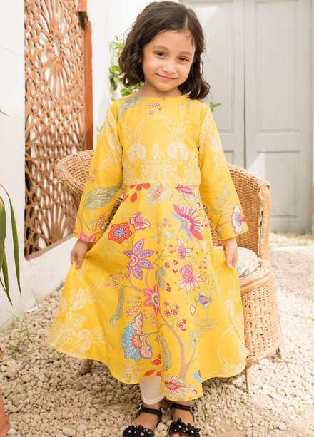 Yarsa Lawn Printed 2 Piece Suit for Girls -  YR22C Elsa CH-10