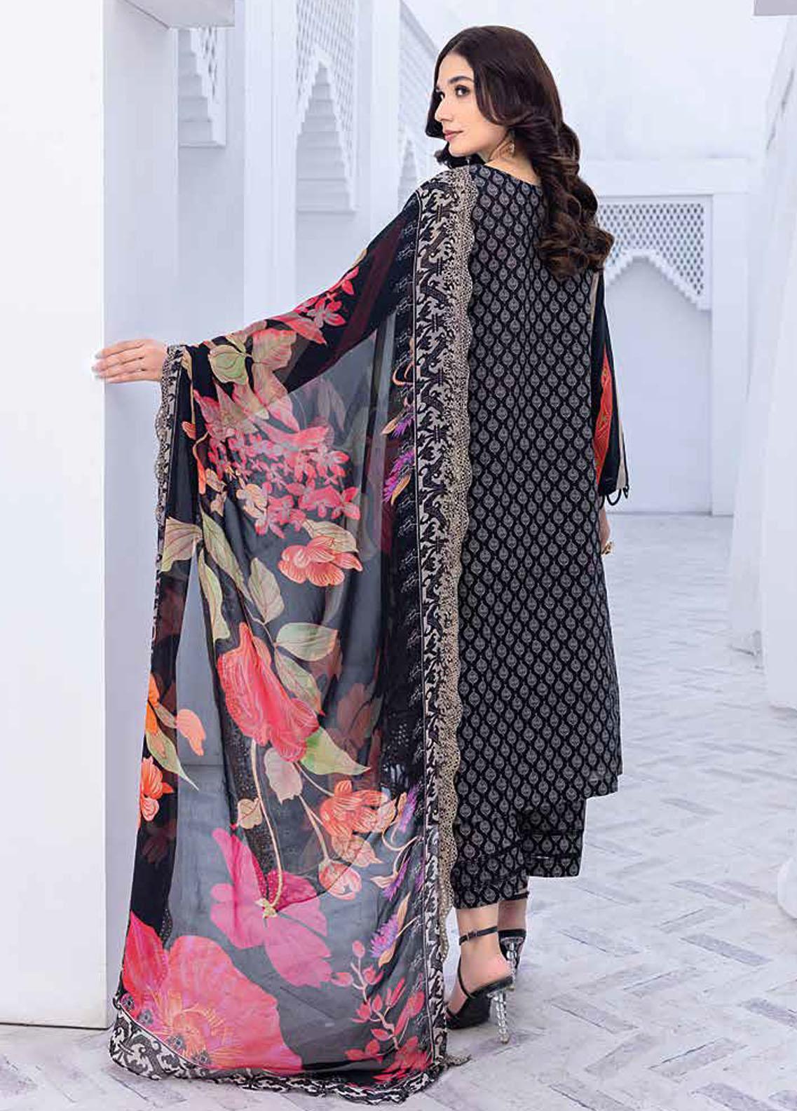 Zauq By Charizma Embroidered Lawn Suits Unstitched 3 Piece