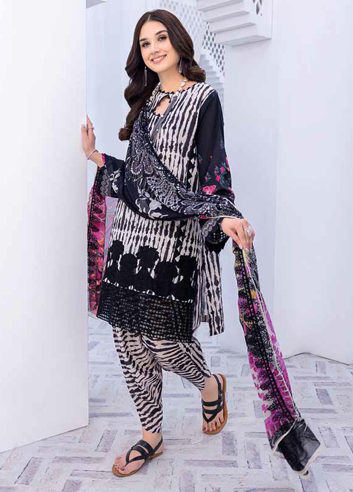 Zauq By Charizma Embroidered Lawn Suits Unstitched 3 Piece