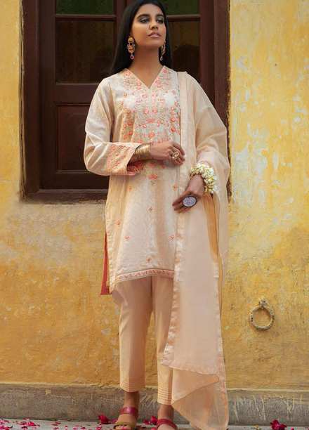 Zellbury Embroidered Jacquard Suits Unstitched 3 Piece ZL21L ZW-019 - Luxury Collection