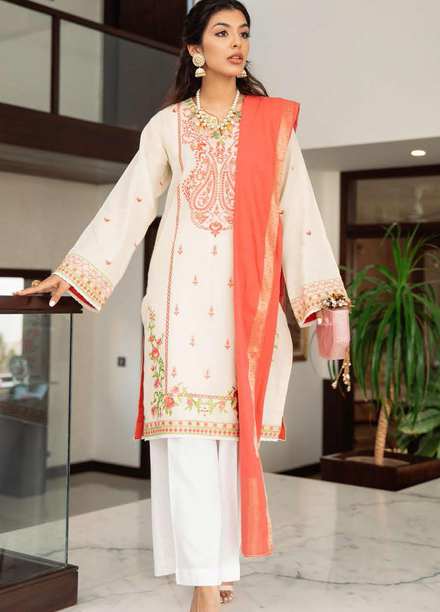 Zellbury Embroidered Lawn Suits Unstitched 3 Piece ZL21L ZW-894 - Luxury Collection