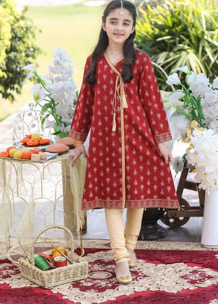 Ziva Cotton Formal Girls 3 Piece -  ZA21G Mahgul