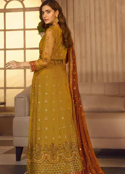 Noor-e-Rang By Zarif Embroidered  Suits Unstitched 3 Piece ZF 02 NAGHMA - Luxury Collection