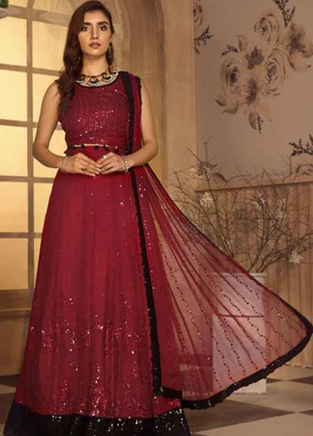 Noor-e-Rang By Zarif Embroidered  Suits Unstitched 3 Piece ZF 12 AFREEN - Luxury Collection