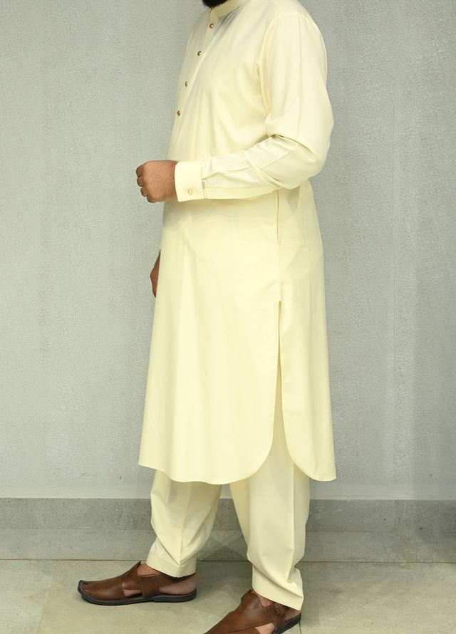 Aizaz Zafar Pret Plain wash N wear Shalwar-Kameez D-685-416 Boski