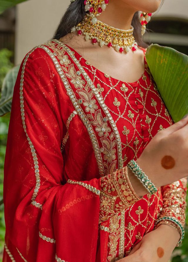 Allure by IH Pret Embroidered Chiffon 3 Piece Suit Amal