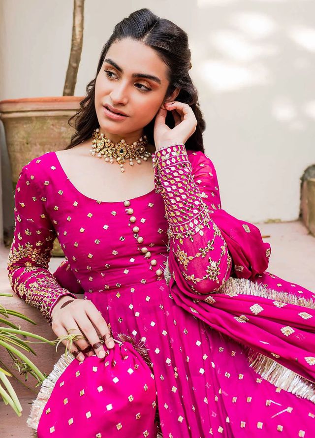 Allure by IH Pret Embroidered Chiffon 3 Piece Suit Mehak