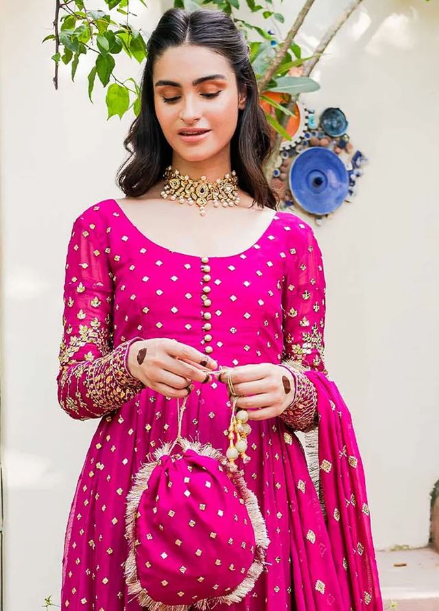 Allure by IH Pret Embroidered Chiffon 3 Piece Suit Mehak