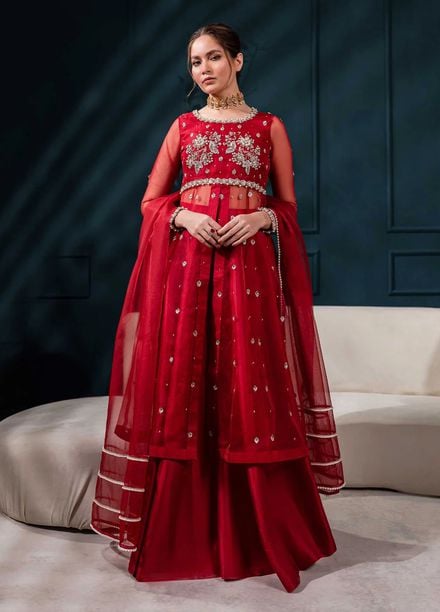 Allure by IH Pret Embroidered Organza 3 Piece Suit Lara