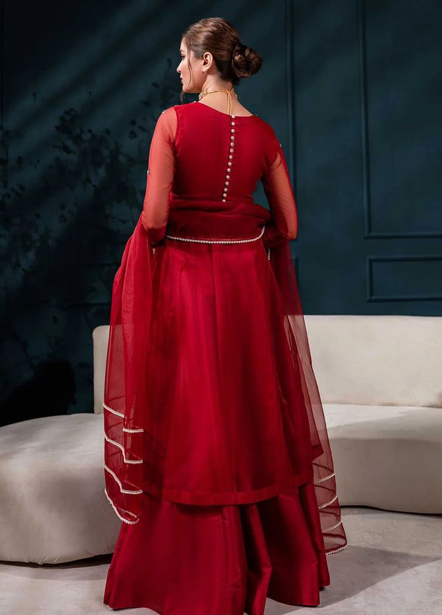 Allure by IH Pret Embroidered Organza 3 Piece Suit Lara