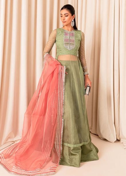 Allure by IH Pret Embroidered Organza 3 Piece Suit Molly