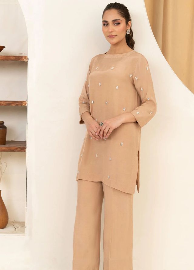 Allure by IH Pret Embroidered Silk 2 Piece Suit Amsha