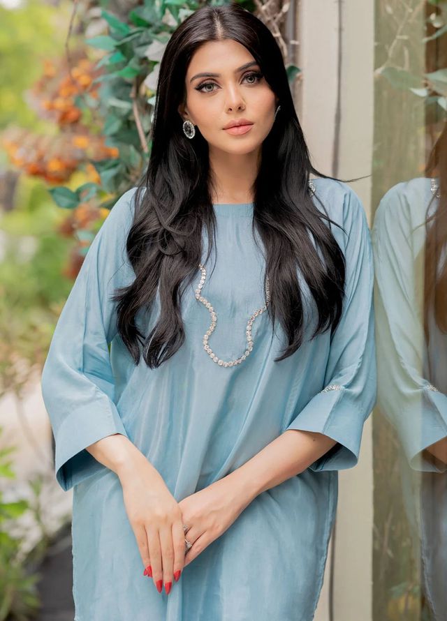 Allure by IH Pret Embroidered Silk 2 Piece Suit Chloe