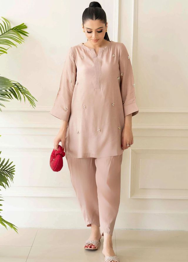Allure by IH Pret Embroidered Silk 2 Piece Suit Gloria