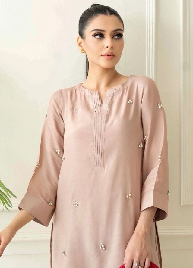 Allure by IH Pret Embroidered Silk 2 Piece Suit Gloria