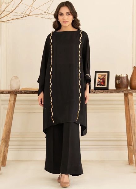 Allure by IH Pret Embroidered Silk 2 Piece Suit Nehma