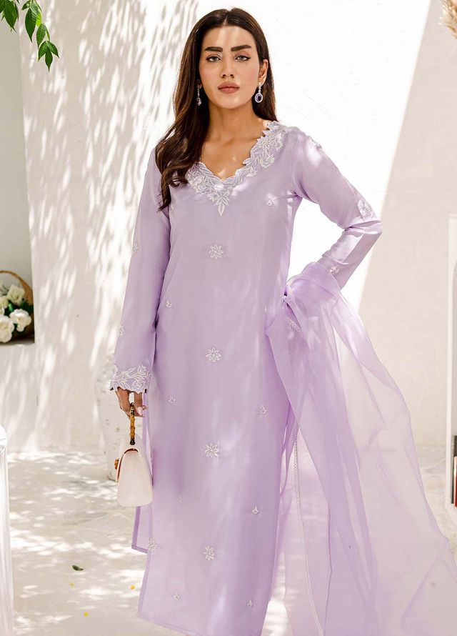 Allure by IH Pret Embroidered Silk 3 Piece Suit Anasia