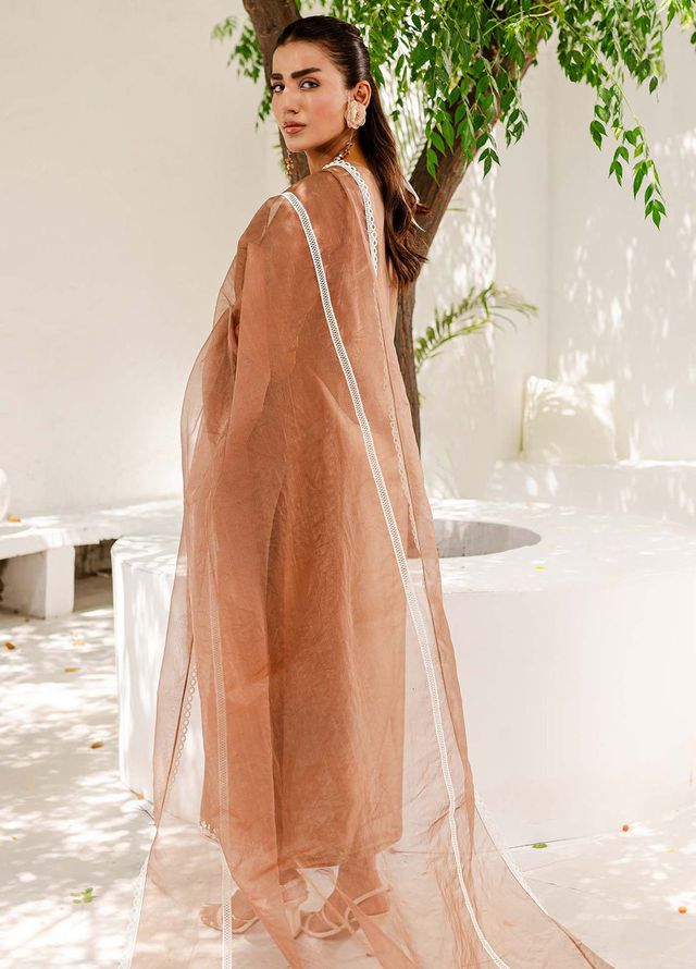 Allure by IH Pret Embroidered Silk 3 Piece Suit Hazel