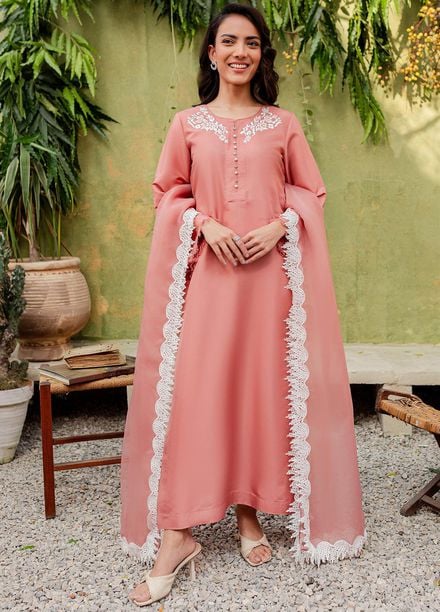 Allure by IH Pret Embroidered Silk 3 Piece Suit Lilly