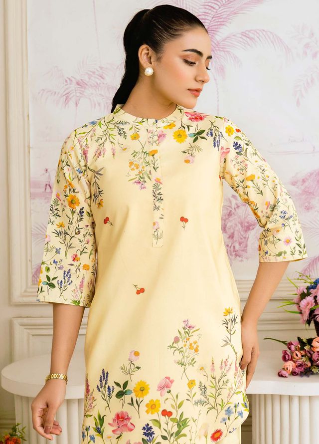 Allure by IH Pret Printed Lawn 2 Piece Suit Blossom