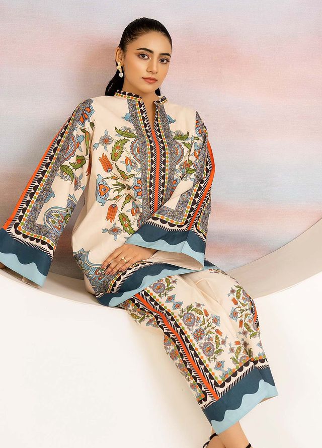 Allure by IH Pret Printed Lawn 2 Piece Suit Maleen