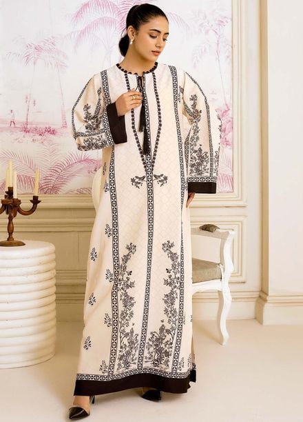 Allure by IH Pret Printed Lawn 2 Piece Suit Sable