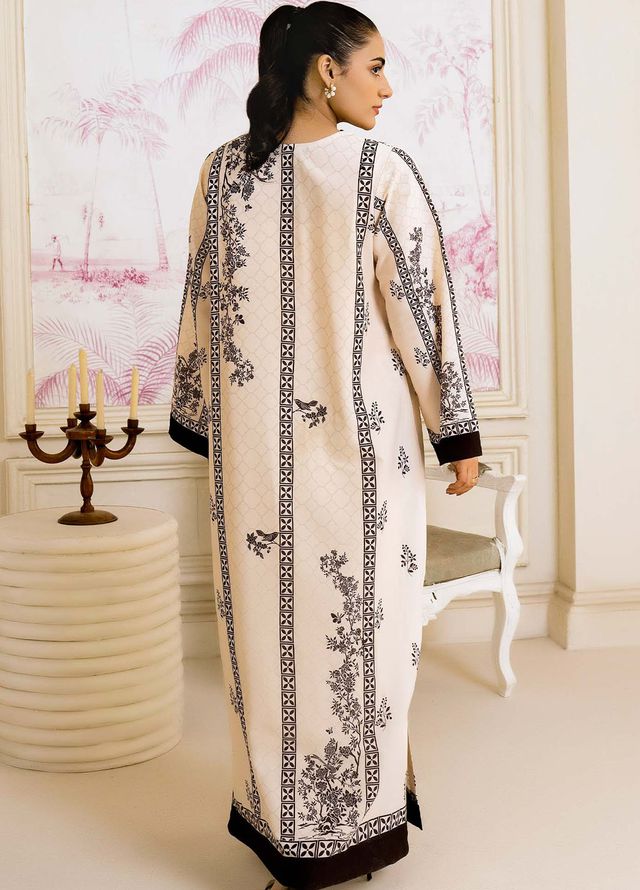 Allure by IH Pret Printed Lawn 2 Piece Suit Sable