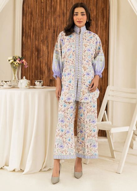 Allure by IH Pret Printed Lawn 2 Piece Suit Violet