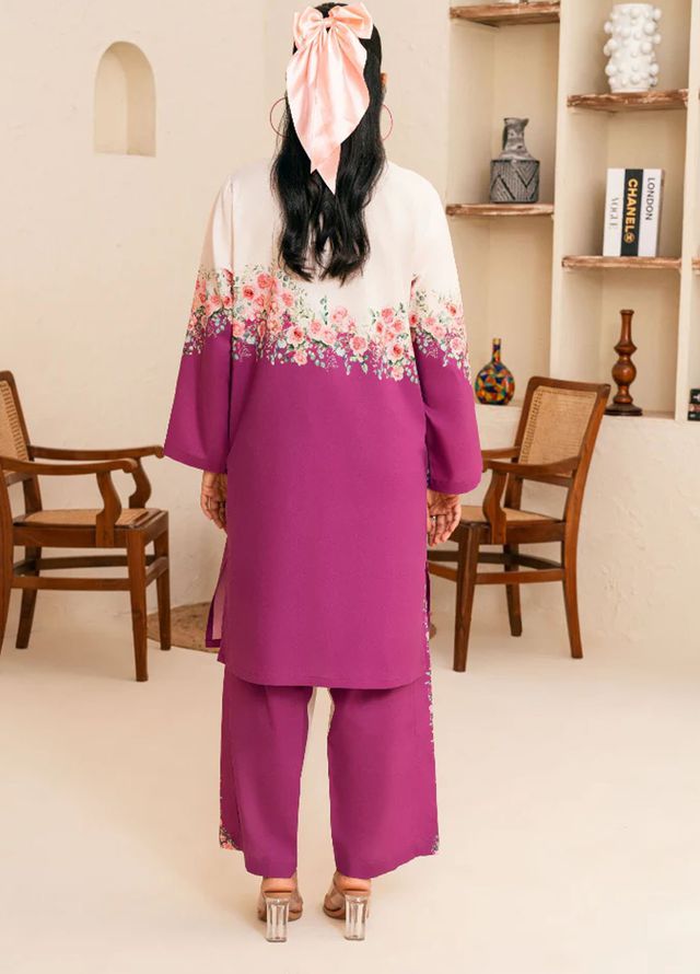 Amal Pret Printed Lawn 2 Piece Suit Peony