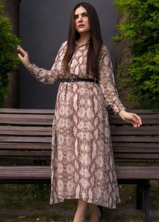 Apricocia Pret Printed Chiffon 1 Piece Carmie