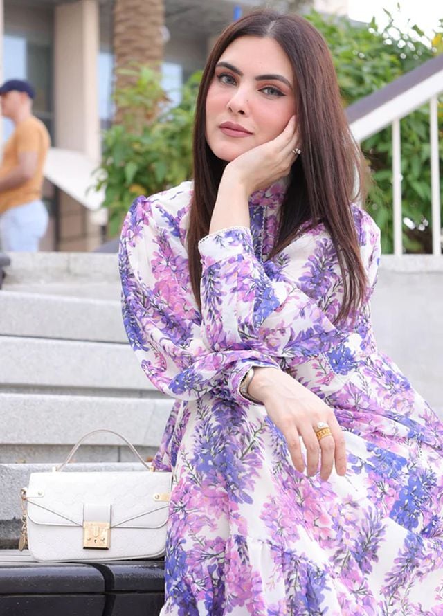Apricocia Pret Printed Chiffon 1 Piece Ivora