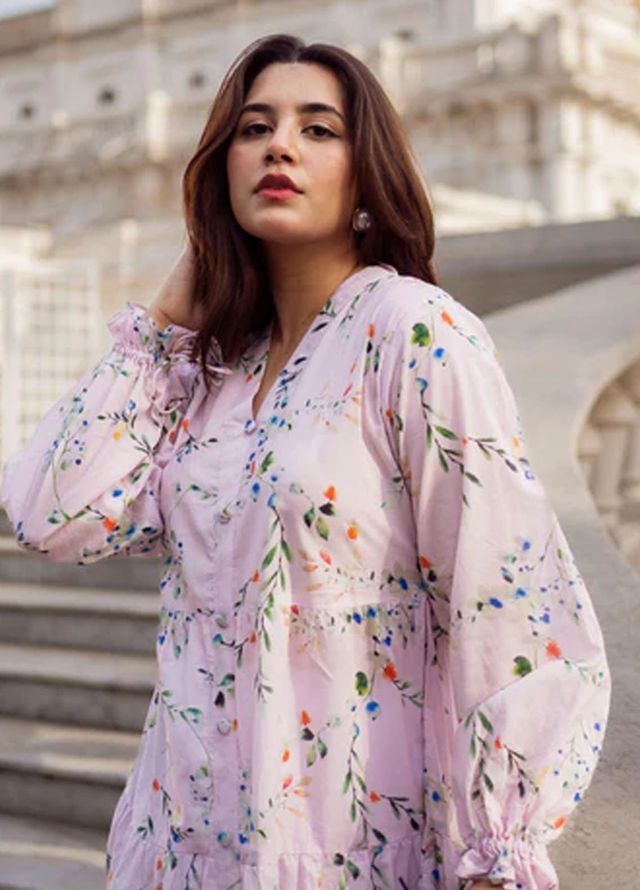 Apricocia Pret Printed Lawn 1 piece SeaShells