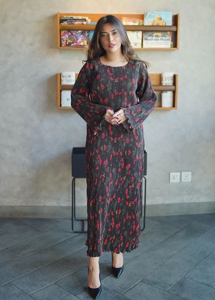 Apricocia Pret Printed Silk 1 Piece Midnight Vogue