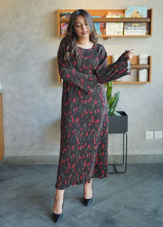 Apricocia Pret Printed Silk 1 Piece Midnight Vogue
