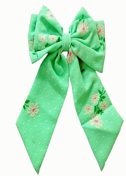 AWA Scrunchies Hairbow Cotton 1 Piece Phool Patti