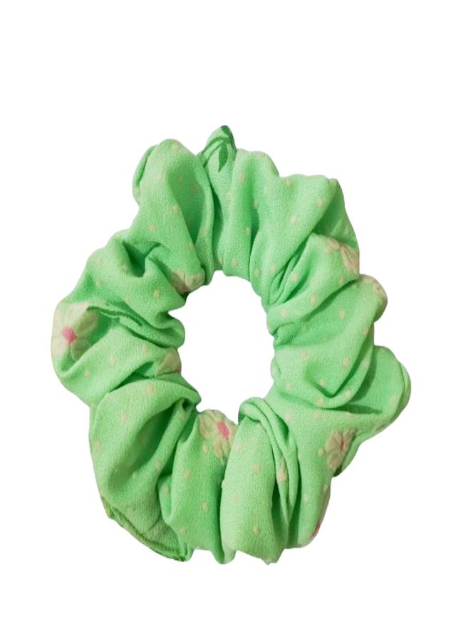 AWA Scrunchies Scrunchie Cotton 1 Piece Subz Gul