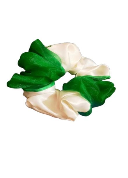 AWA Scrunchies Scrunchie Satin 1 Piece Dual-Tone