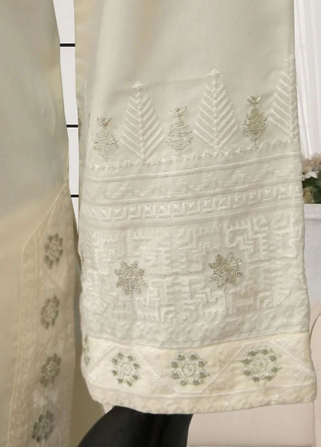 Ayla Studio Pret Embroidered Wash N Wear 2 Piece Suit Chandni