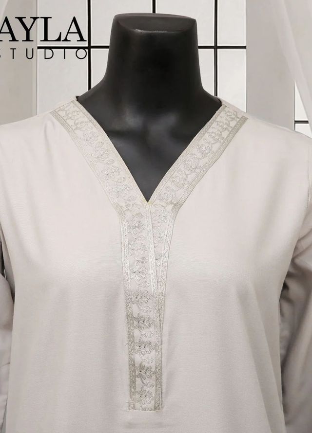 Ayla Studio Pret Embroidered Wash N Wear 2 Piece Suit Raat Ki Roshi