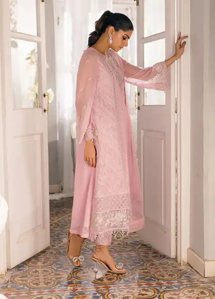 Azure Pret Embroidered Chiffon 3 Piece Suit Tender Tulip