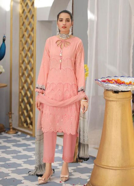 Bagh by Norans Embroidered Lawn Suits Unstitched 3 Piece NRS22UNS NPEC-PR 06 - Summer Collection