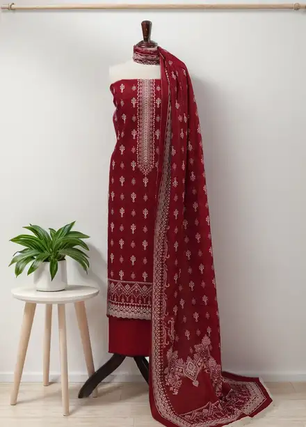 Bin Saeed Printed Cotton Suit Unstitched 3 Piece BN24F D-60 - Summer Collection