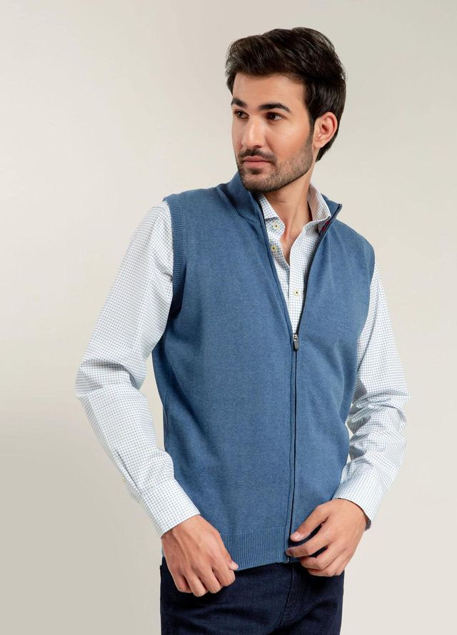 Brumano   Sweaters for Men -  SZ-058 Blue